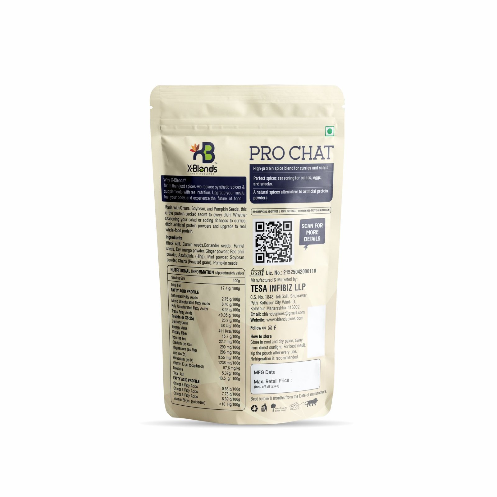 X-Blend Pro Chat 50g 02